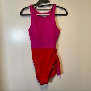 Summersalt Women's One Piece Swimsuit - Pink and Red